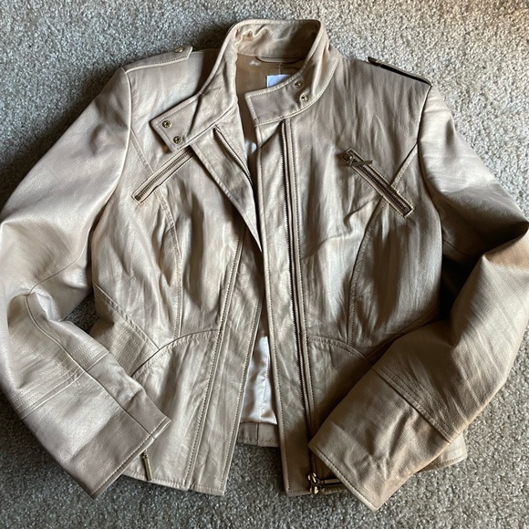alba moda Jackets & Blazers - Alba Moda vintage genuine leather jacket